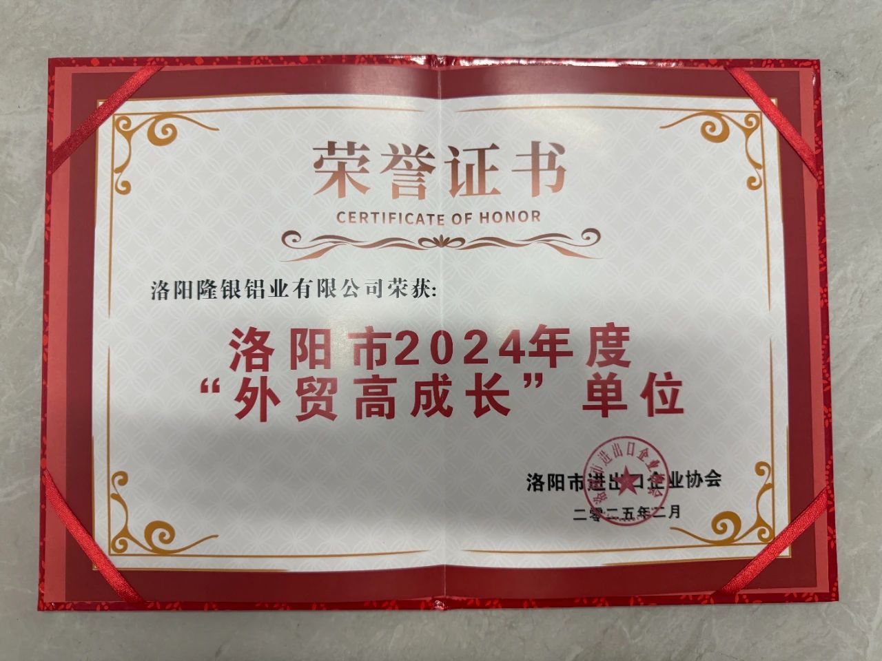 Luoyang Longyin Aluminum Industry Co.,Ltd.